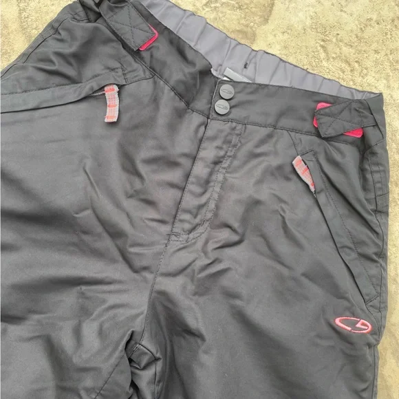 Champion black and pink Girls snow pants - Picture 4 of 11